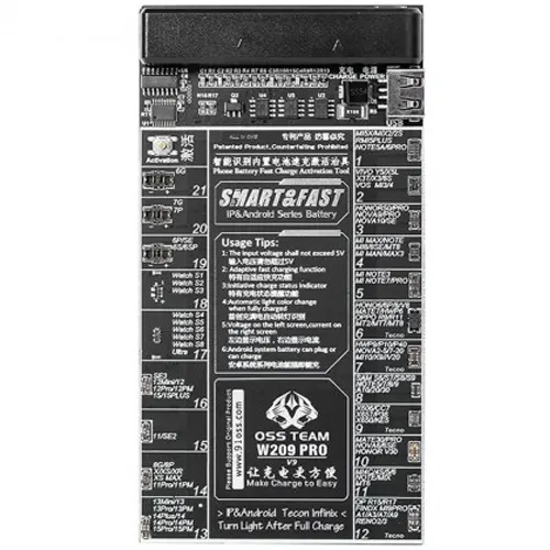 Replacement for OSS W209 PRO V9 BATTERY CHARGE ACTIVATE BOARD - Quality Phone Parts in Sri Lanka